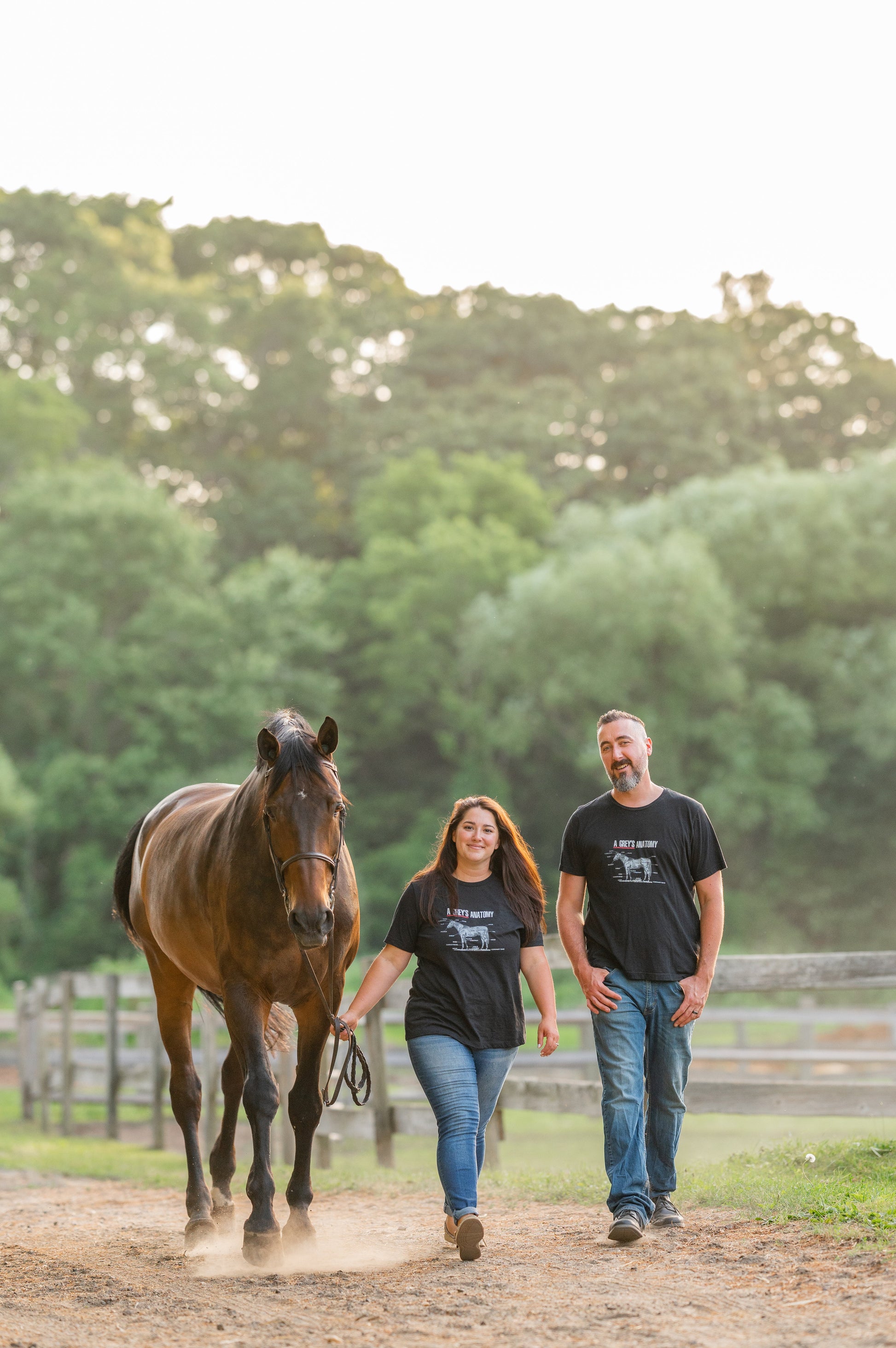 A Grey's Anatomy Tee: Ladies Horseplay Apparel
