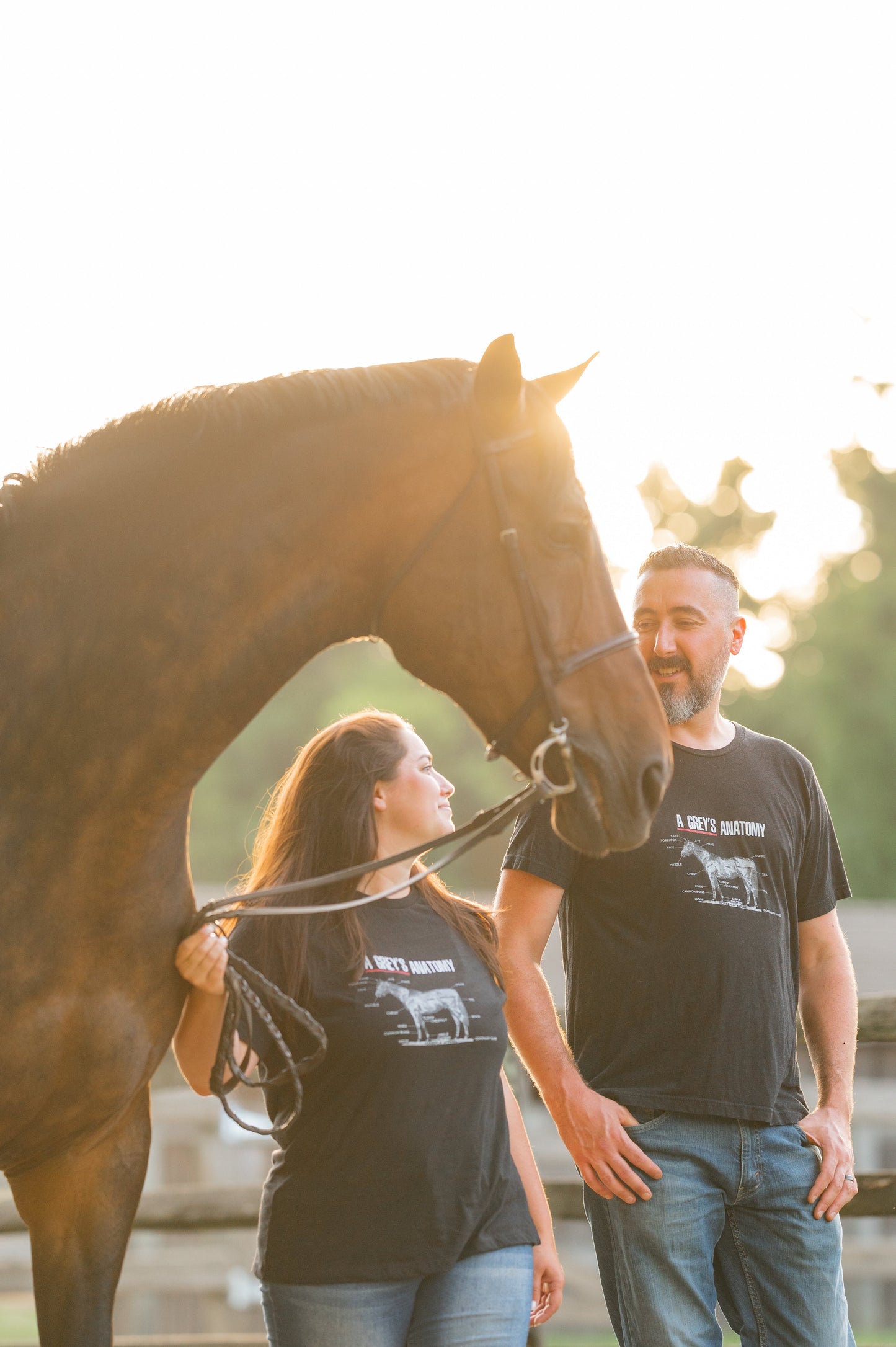 A Grey's Anatomy Tee: Ladies Horseplay Apparel