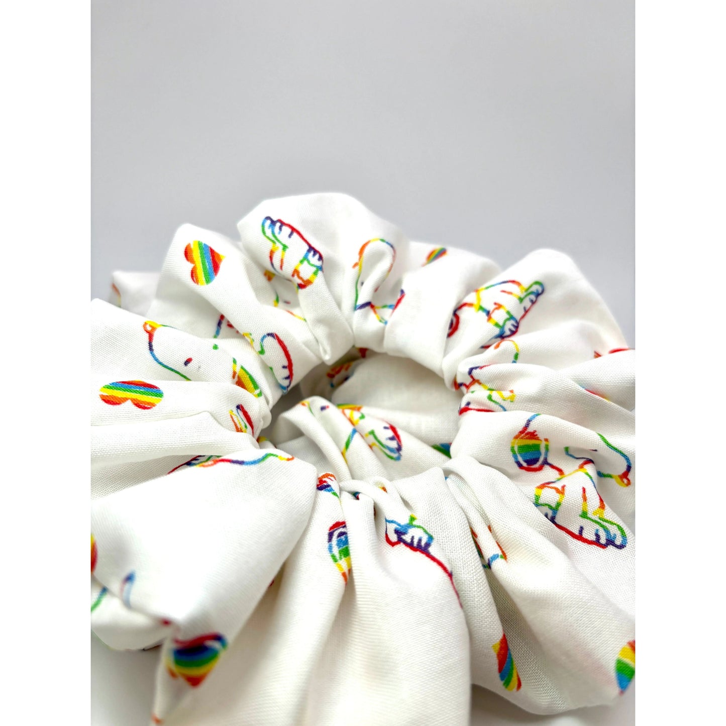 Rainbow Snoopy Scrunchie Enchanted Scrunch