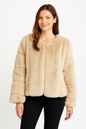 Faux Fur Trim Cape See size chart under “more details” The Fashion Celestial