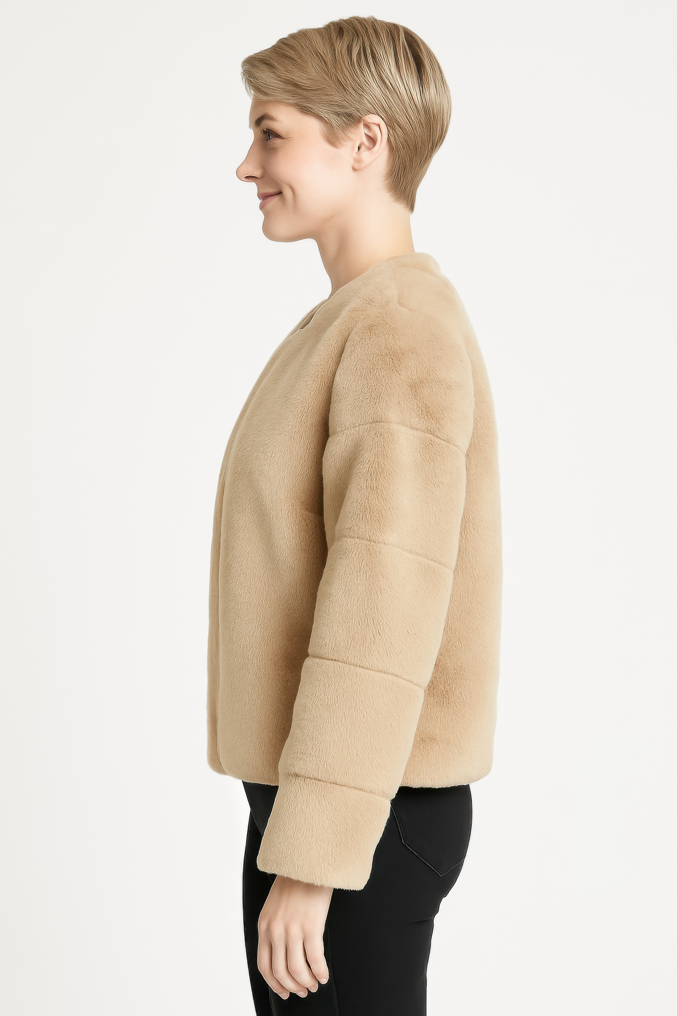 Faux Fur Trim Cape See size chart under “more details” The Fashion Celestial