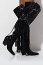 Vintage Fringe Over-the-Knee Boots Country in My Heart
