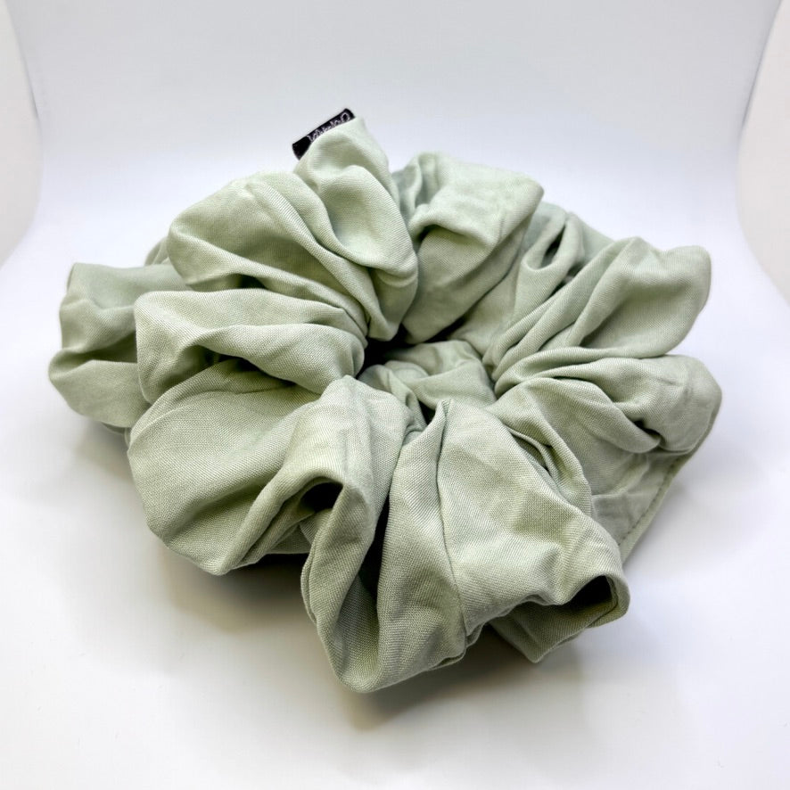 Sage Green Cotton Scrunchie Enchanted Scrunch