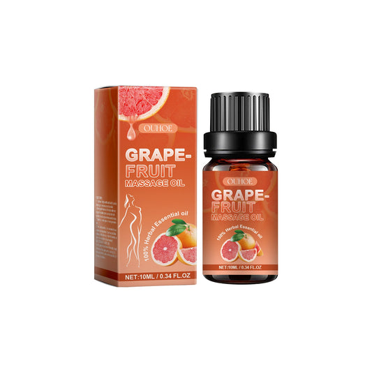 Grapefruit Massage Essential Oil, Moisturizing Repair Moisturizing Body Skin Soothing Massage Skin Care Essential Oil V.I.P Digital Presence