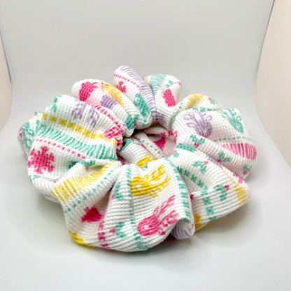 Colorful Ugly Sweater Scrunchie Enchanted Scrunch