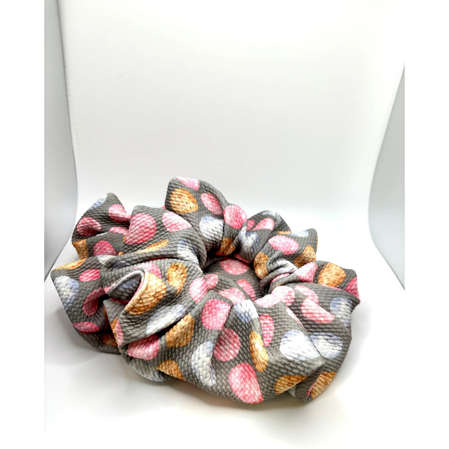Grey Easter Egg Bullet Scrunchie Enchanted Scrunch