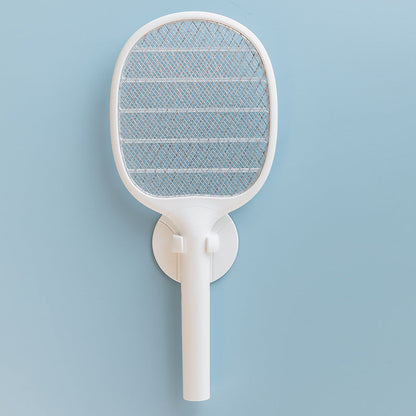 New Household Appliances Mosquito Killer Two-In-One Rechargeable USB Mosquito Killer Lamp Fly Swatter Purple Light Trap