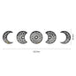 3D Stereoscopic Moon Phase Change Acrylic Mirror Surface Sticker Home Decoration Self-Adhesive Wall Sticker