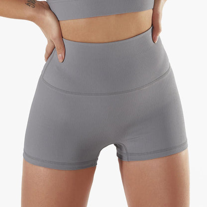High-Waisted Ribbed Fitness Shorts | Butt Lifting & Flattering Activewear for Yoga, Running & More Country in My Heart