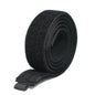 Tactical Inner Belt, Duty Nylon Hook - Loop Adjustable Black Waist Belt