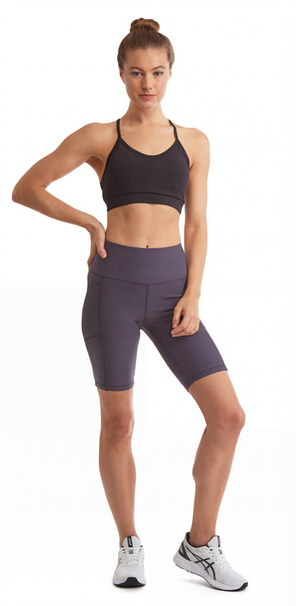 Turtle Bay New York Women's Compressed Double Knit Cycle Shorts TURTLE BAY APPAREL