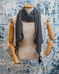 Charcoal DNA Scarf Late Sunday Afternoon