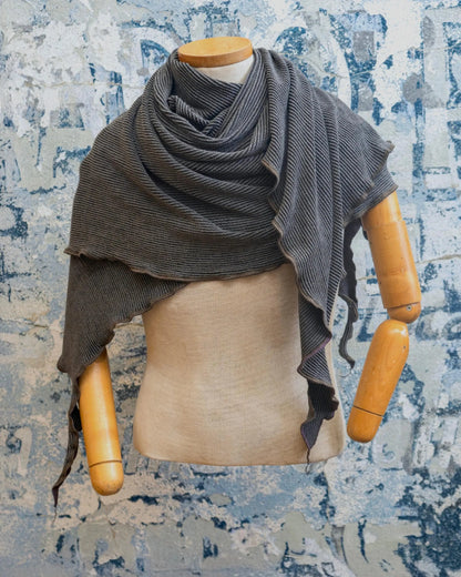 Charcoal DNA Scarf Late Sunday Afternoon