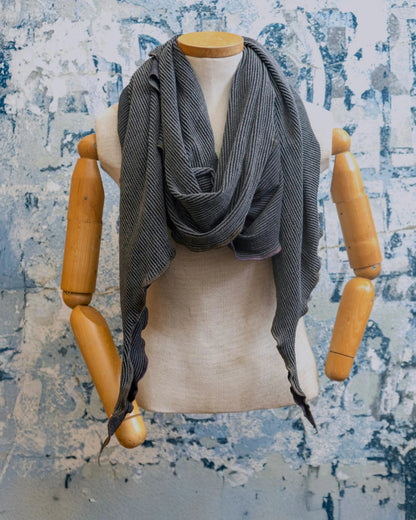 Charcoal DNA Scarf Late Sunday Afternoon