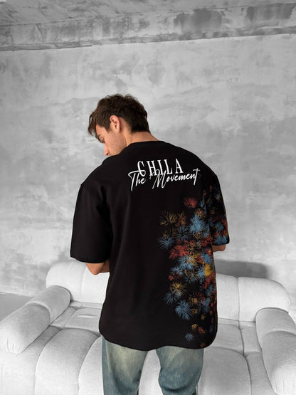 CHILLA The Movement Graphic Cotton Tee Withinblack