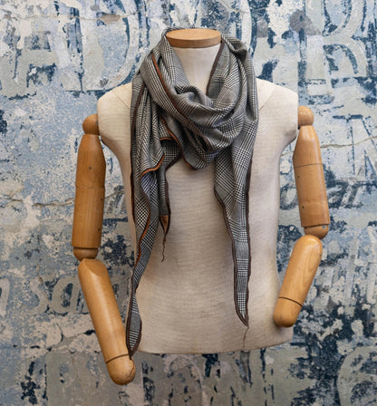 Checkmate Houndstooth Scarf Late Sunday Afternoon