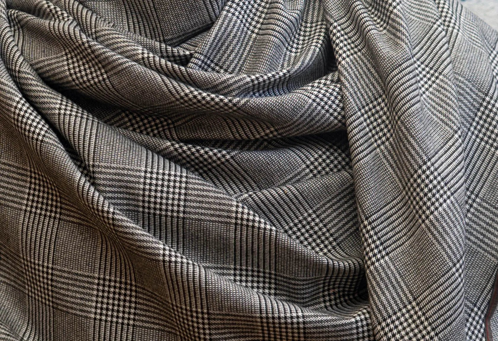 Checkmate Houndstooth Scarf Late Sunday Afternoon