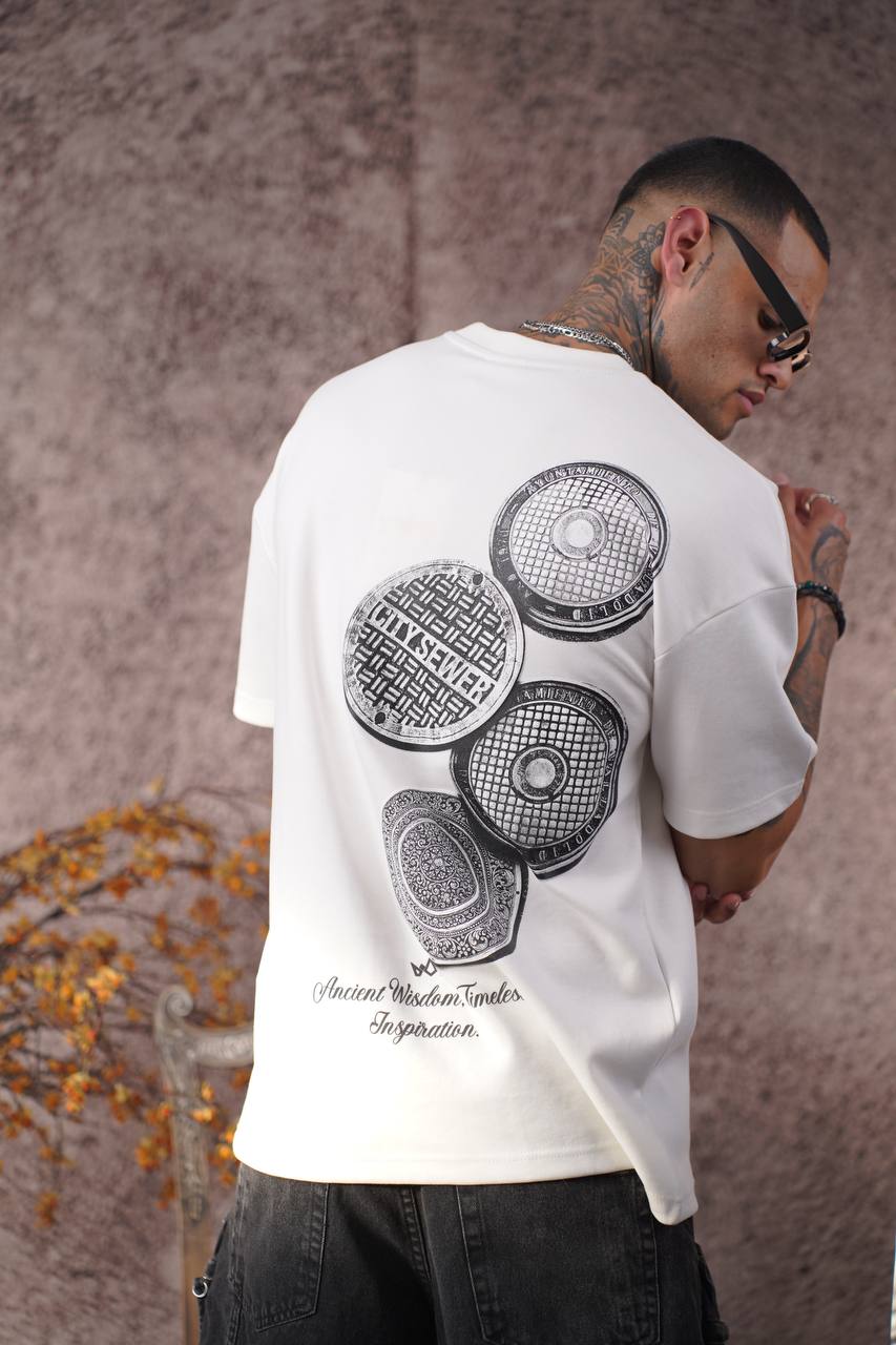 CITY VER Ancient Wisdom Tee - Inspirational Graphic T-Shirt - Timeless Design Streetwear Top Withinblack