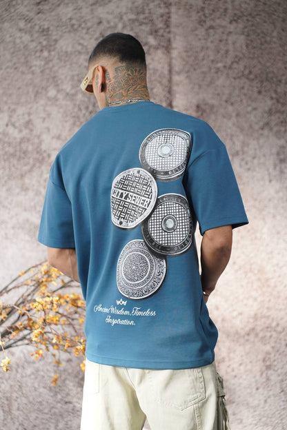 CITY VER Ancient Wisdom Tee - Inspirational Graphic T-Shirt - Timeless Design Streetwear Top Withinblack