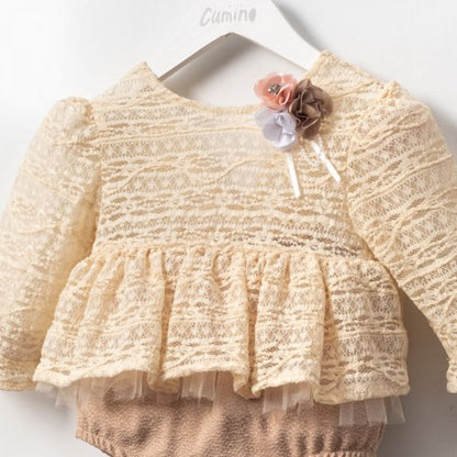 Melody Romper Honey and Hive