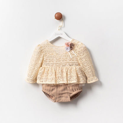 Melody Romper Honey and Hive