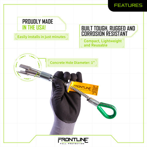 Frontline COB110K Reusable 10K Concrete Anchor Bolt VM Hardware