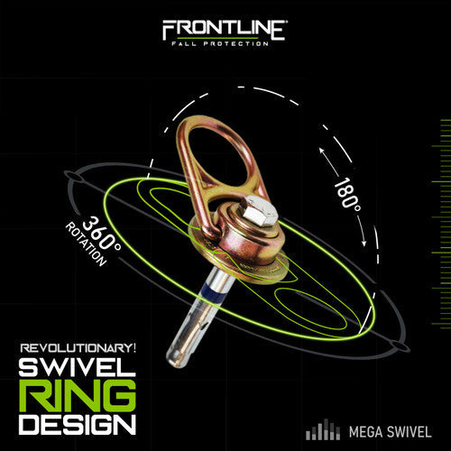 Frontline COM3410K MEGA Swivel 10k Concrete Anchor VM Hardware