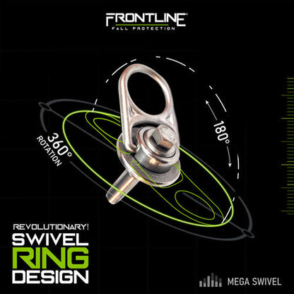 Frontline COM345K-SS MEGA Swivel 5K Stainless Steel Concrete Anchor VM Hardware