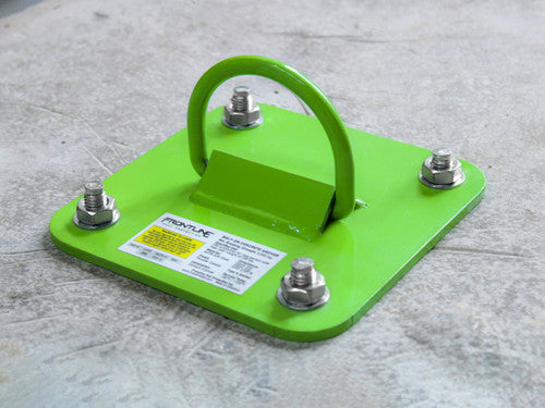 Concrete and Steel D-Ring Reusable Anchor Plate VM Hardware