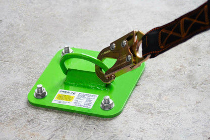 Concrete and Steel D-Ring Reusable Anchor Plate VM Hardware