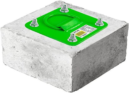 Concrete and Steel D-Ring Reusable Anchor Plate VM Hardware