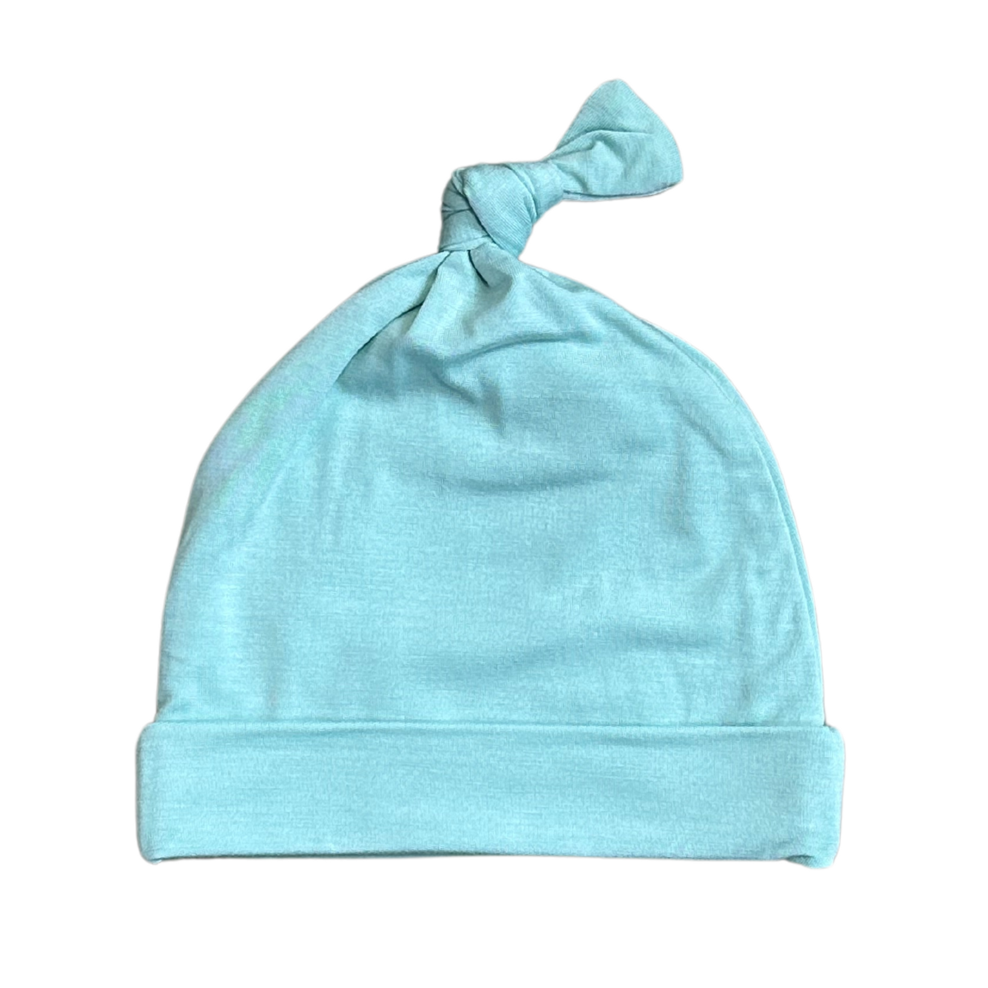 Mint Green - Top-knot hat Blush Lotus