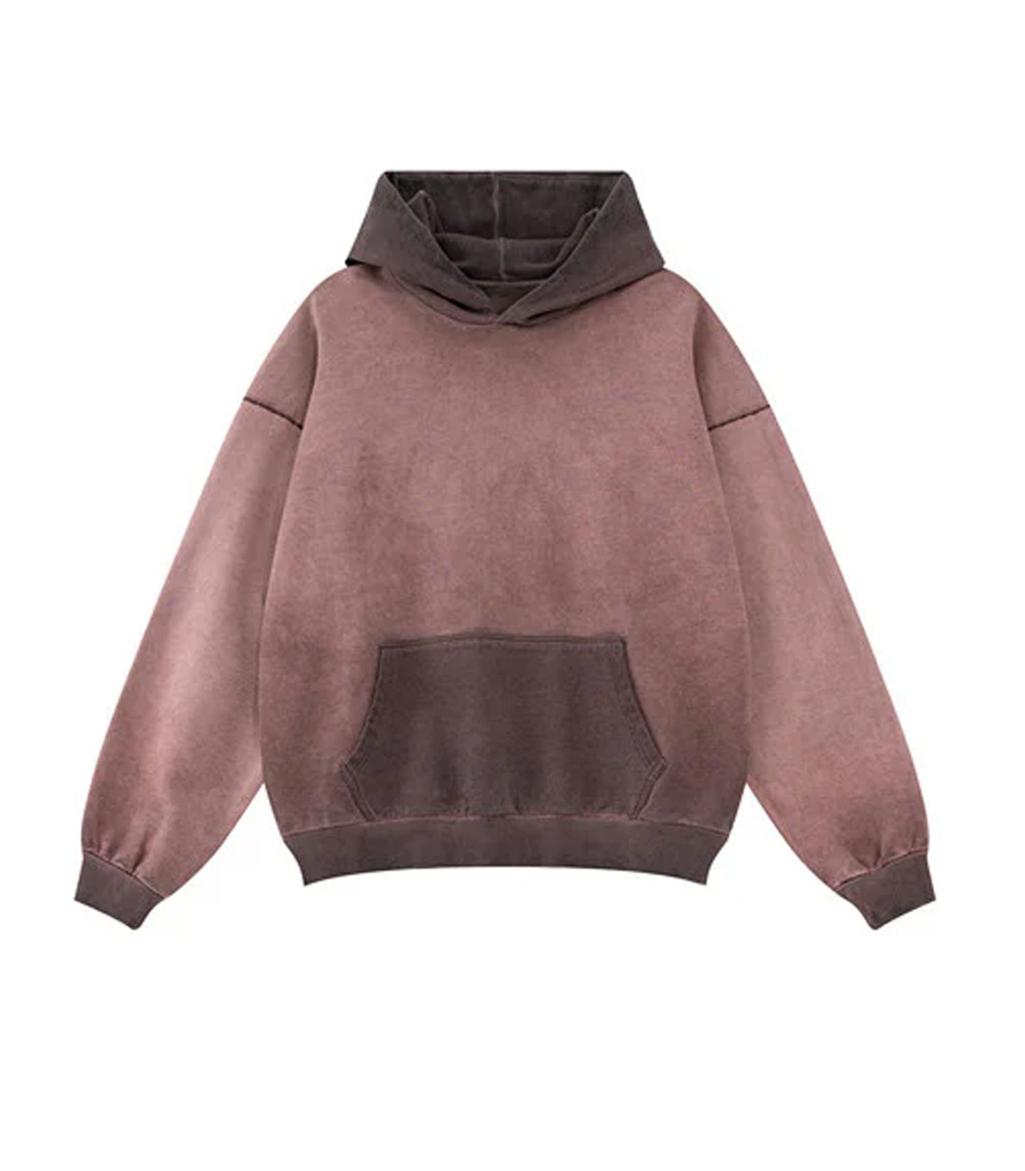 BROWN SUNFADE HOODIE