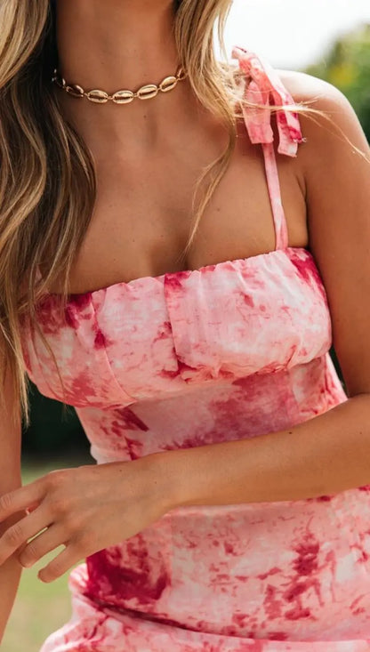 Stylish Women's Sleeveless Printed Mini Dress for Summer