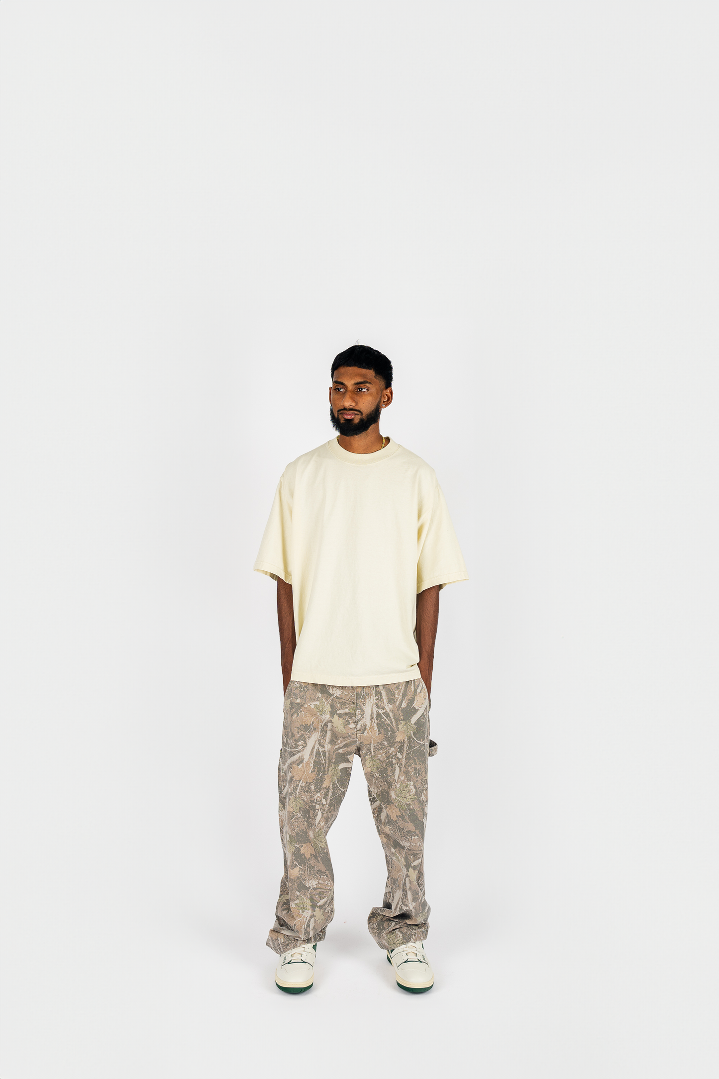 Garment Dye Drop Shoulder Shirt Superline