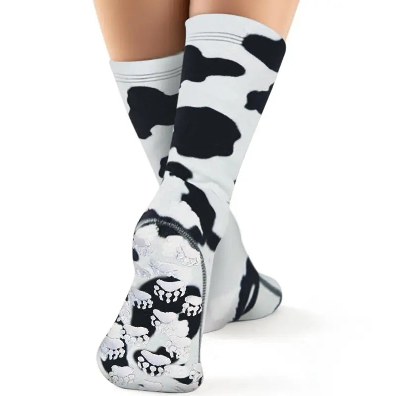 Kids' Nonskid Fleece Socks - Cow Polar Feet® LLC