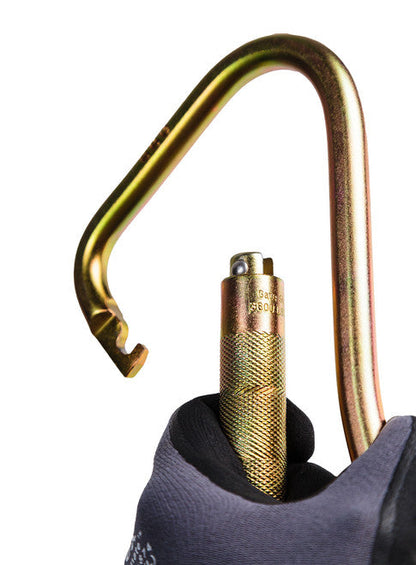 Frontline CSQ120 Large Steel Quarter Turn-locking Carabiner Hook VM Hardware
