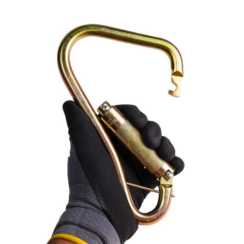 Frontline CSQ120 Large Steel Quarter Turn-locking Carabiner Hook VM Hardware