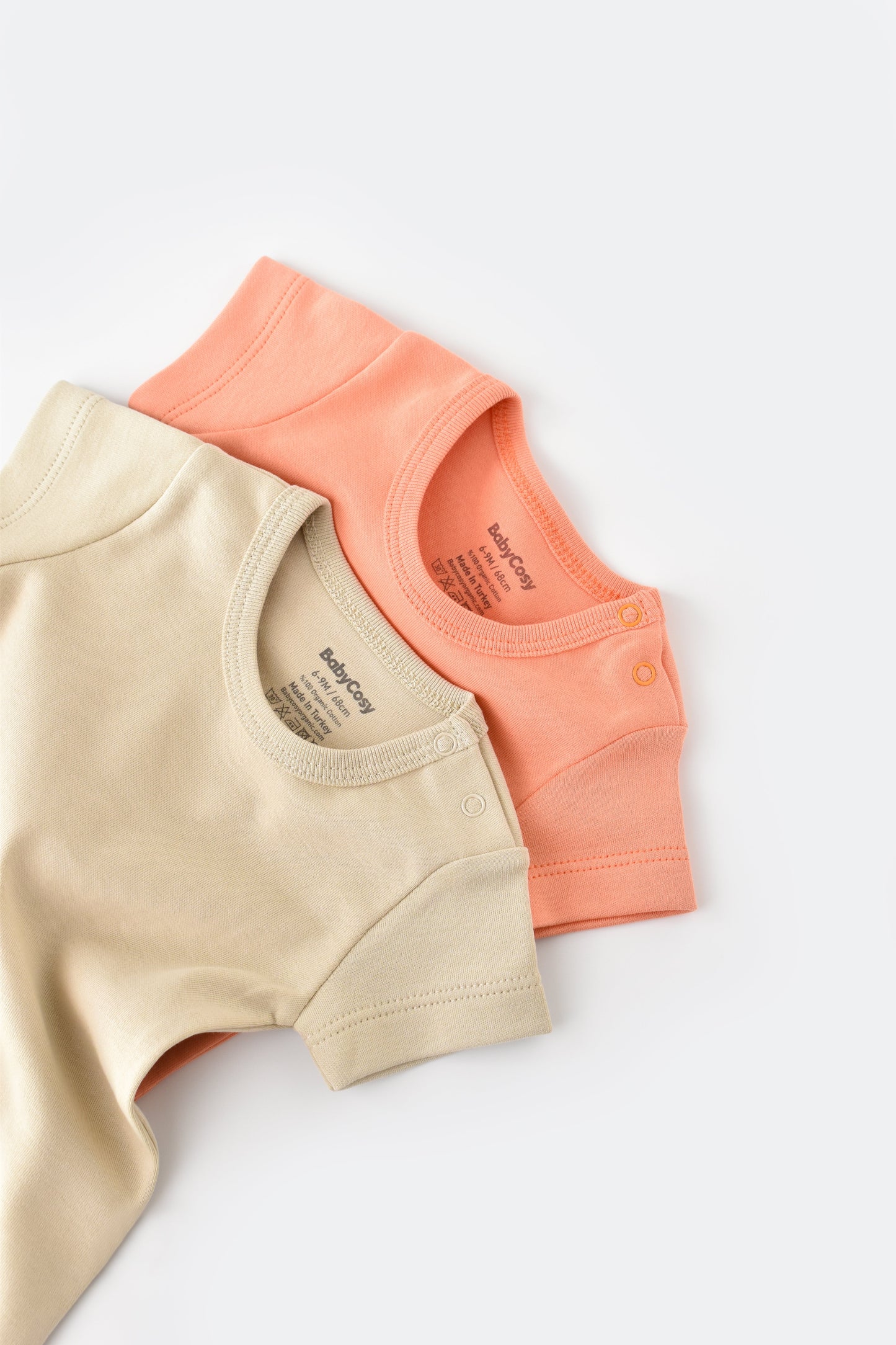 Organic Short Sleeve Bodysuit Honey and Hive