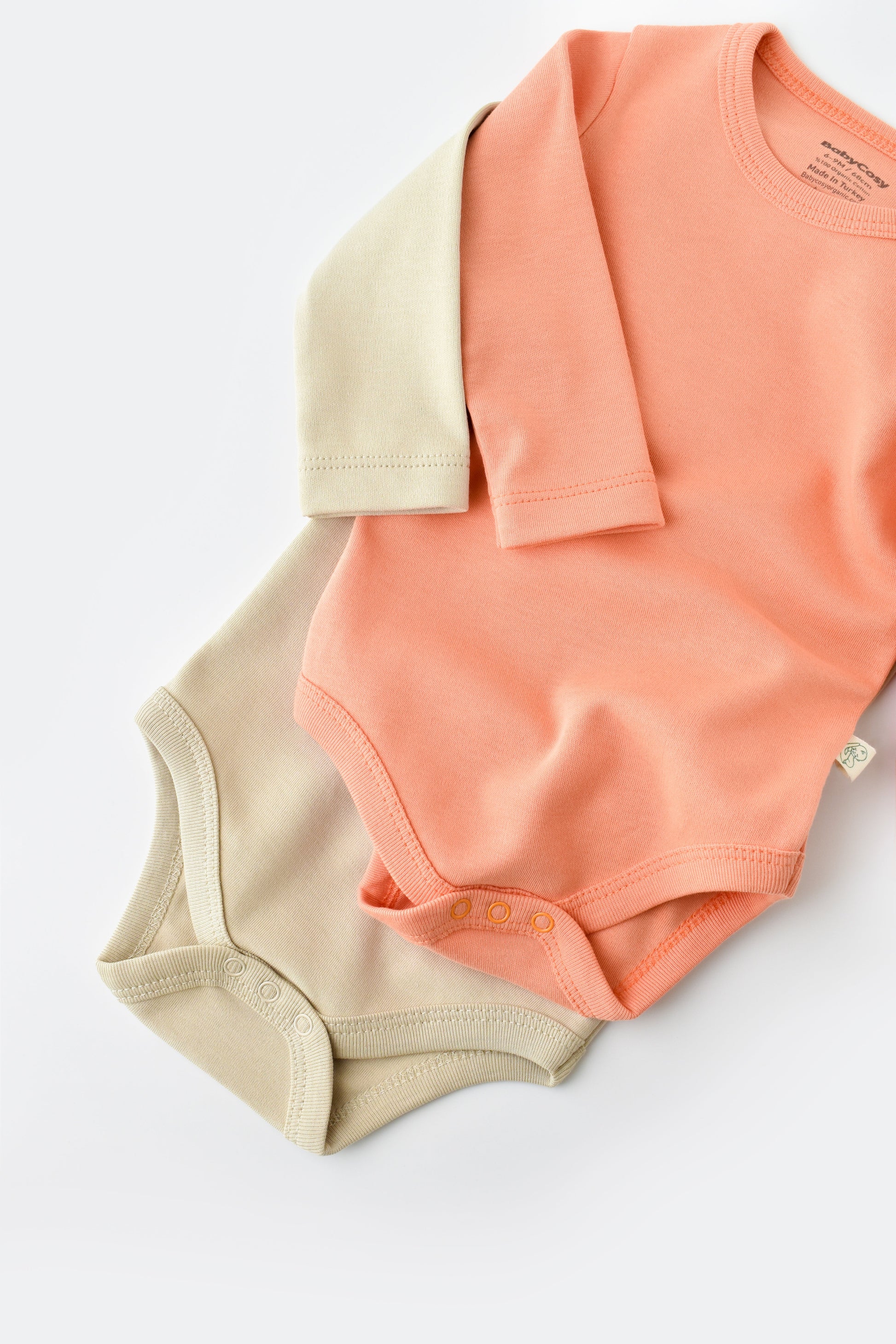 Organic Long Sleeve Bodysuit Honey and Hive