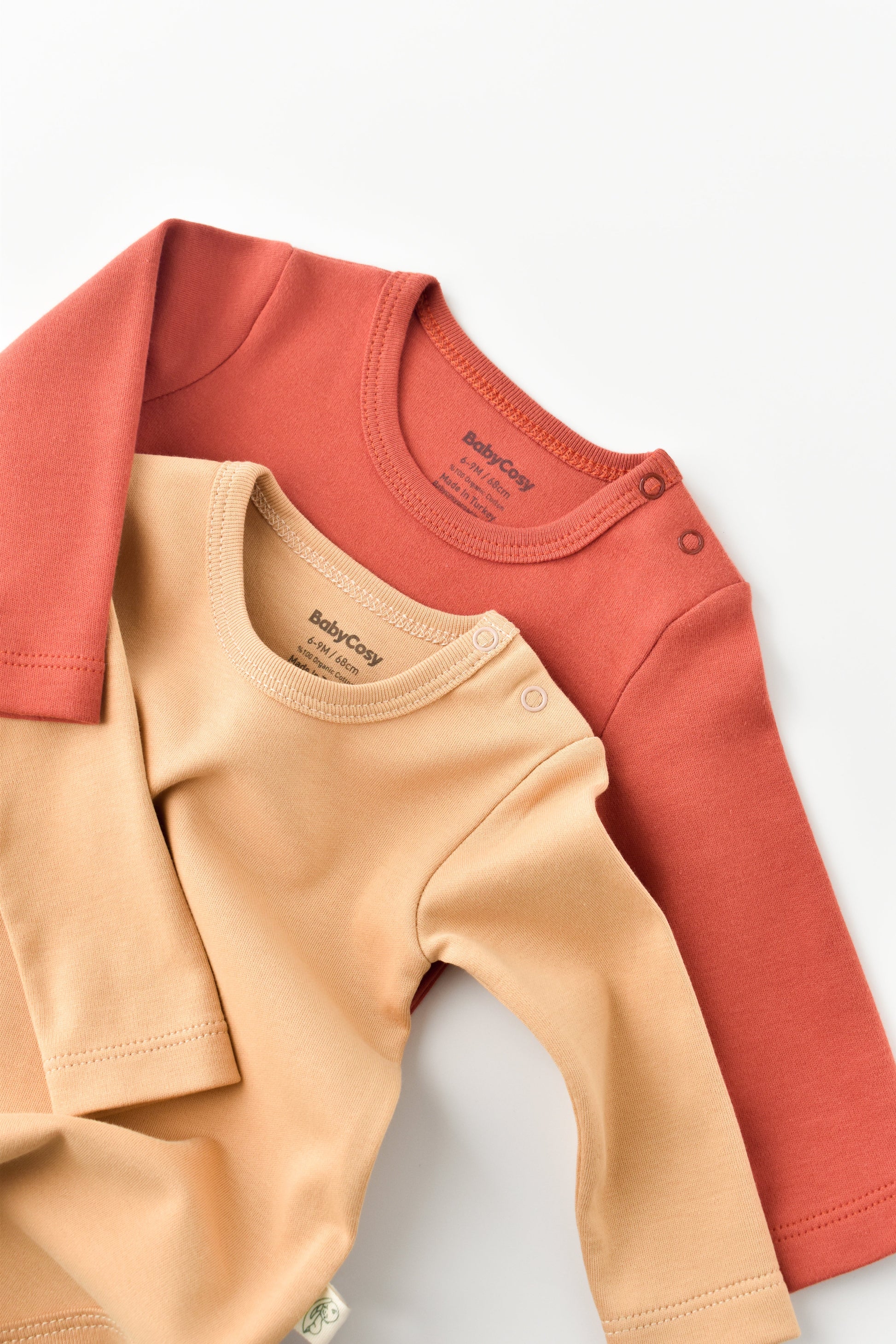 Organic Long Sleeve Bodysuit Honey and Hive