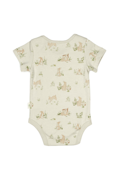 Bunny Short Sleeve Bodysuit Honey and Hive