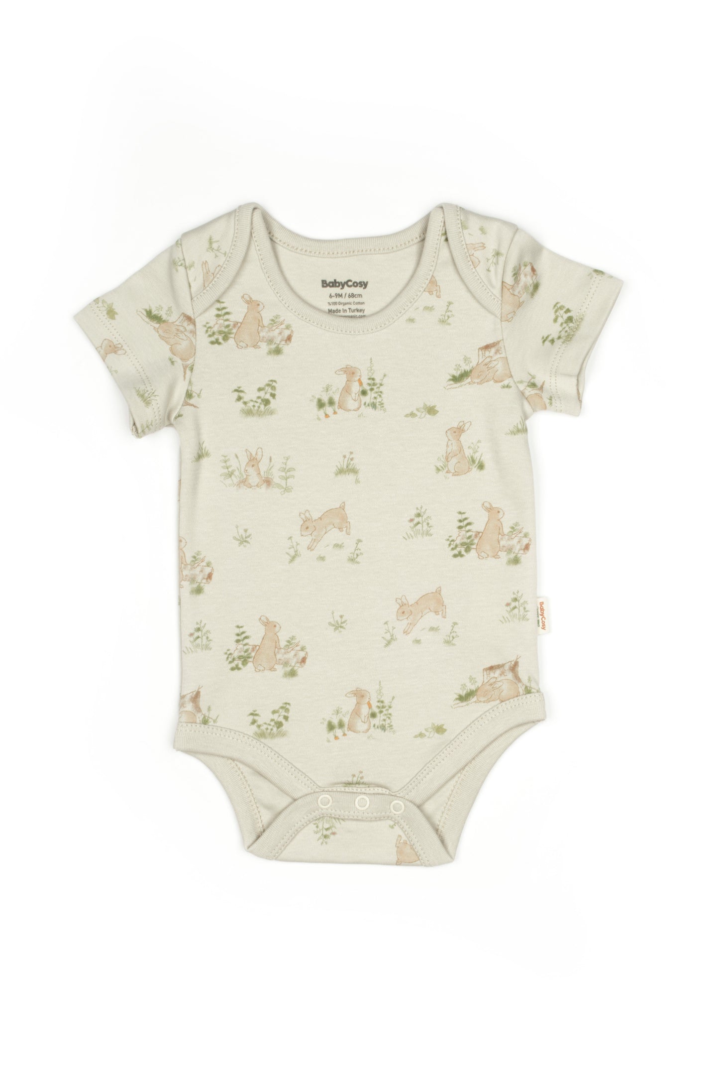 Bunny Short Sleeve Bodysuit Honey and Hive