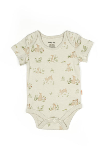 Bunny Short Sleeve Bodysuit Honey and Hive