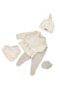 Little Lamb 5-Piece Organic Newborn Set Honey and Hive