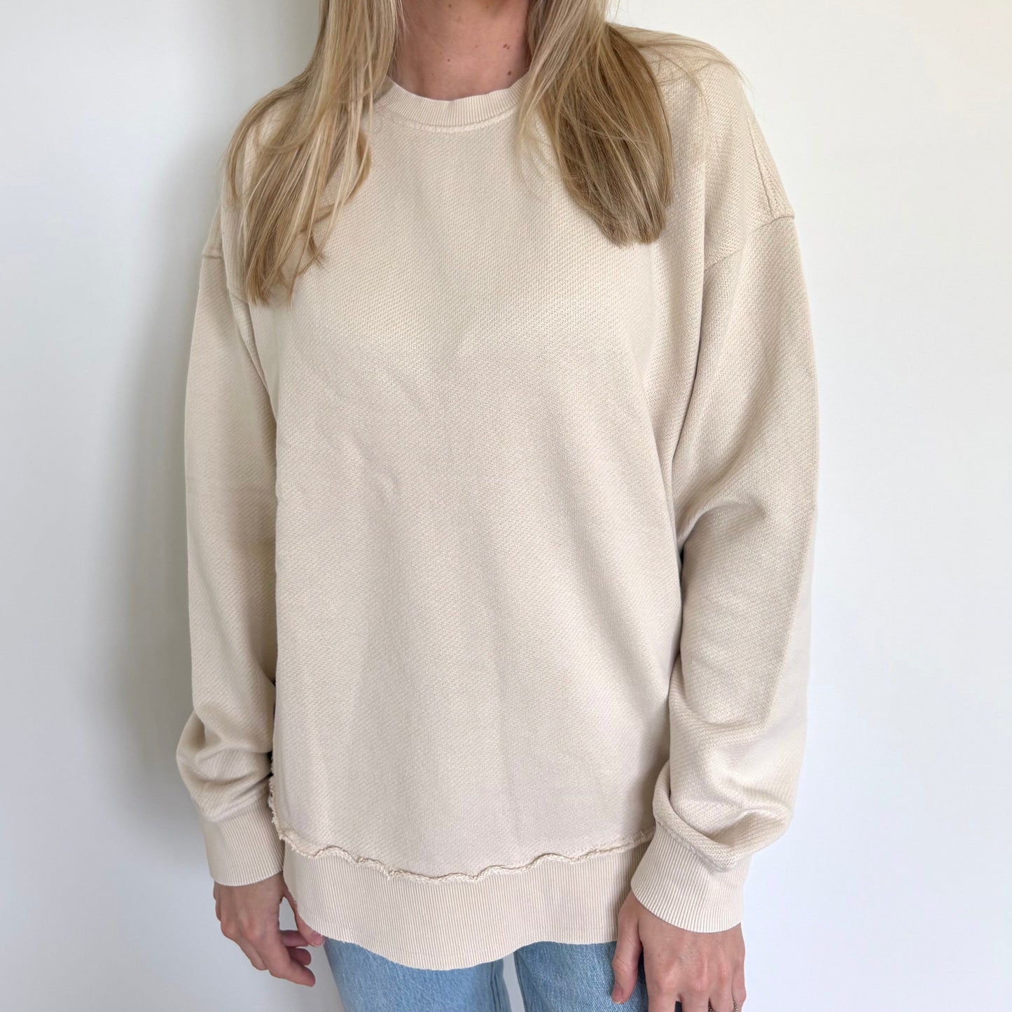 Tapioca Oversized Terry Poncho Ivy + Cloth
