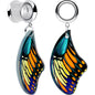 Wing of Butterfly Tunnels Dangle Plug Set by Onyx O BodyCandy