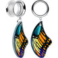 Wing of Butterfly Tunnels Dangle Plug Set by Onyx O BodyCandy