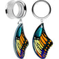 Wing of Butterfly Tunnels Dangle Plug Set by Onyx O BodyCandy