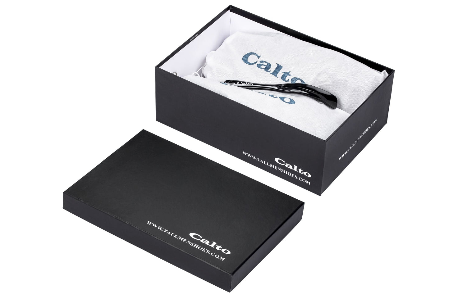CALTO - X1661 - 2 Inches Taller (Iron Grey Buckle) - Dual Adjustable Buckle Sandals